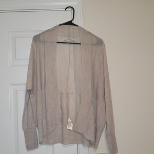 All Saints Creme Sheer Cardigan